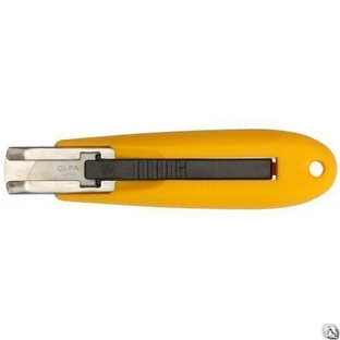 Нож с втягивающимся лезвием 17,5мм OLFA OL-SK-5 ручка из эластомера 