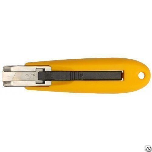 Нож 17,5 мм OLFA OL-SK-4 с втягивающимся лезвием ручка из эластомера, безопасный