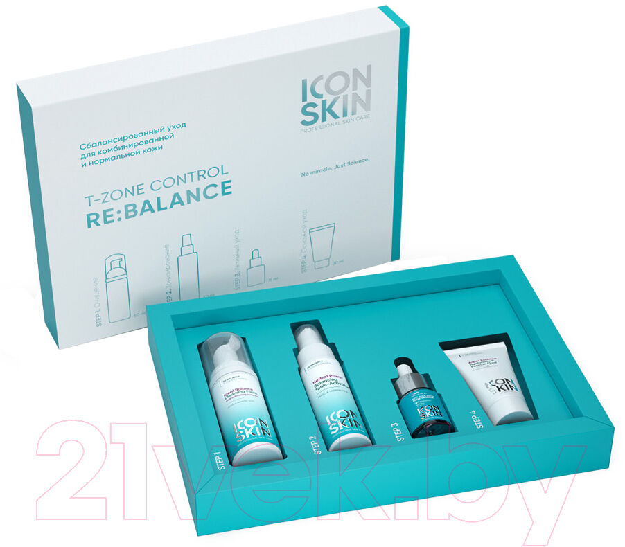 Набор косметики для тела Icon Skin Re:Balance №1 Для нормальной и комбинированной кожи Mini