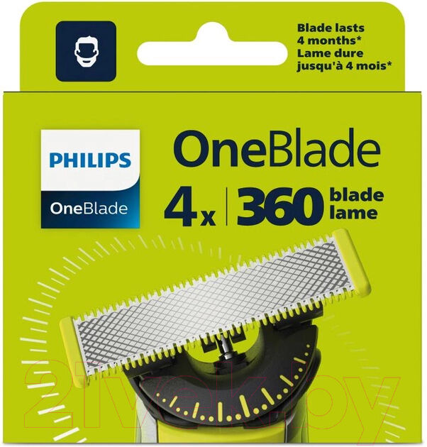 Набор лезвий для электробритвы Philips OneBlade QP440/50 1