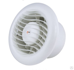 Высокотемпературный жаростойкий вентилятор Mmotors для бани и сауны мм-s 100 (с обратным клапаном) #1