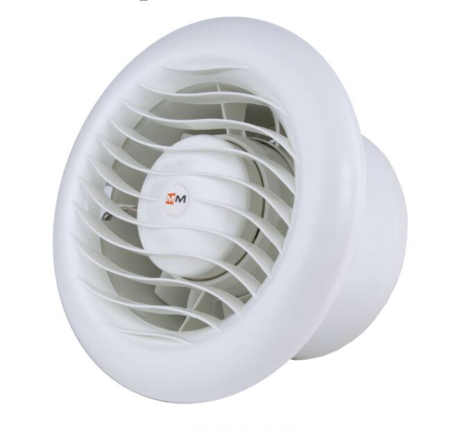Высокотемпературный жаростойкий вентилятор Mmotors для бани и сауны мм-s 100 (с обратным клапаном)