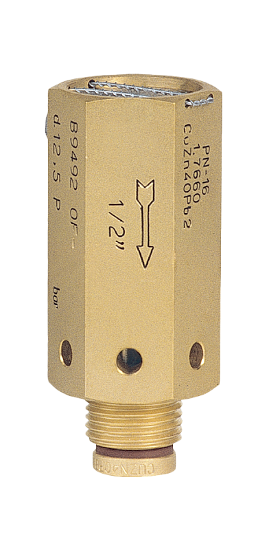 Прерыватель вакуума АДЛ VBS16 для пара, жидкостей и газов t° до +250 °C (DN
