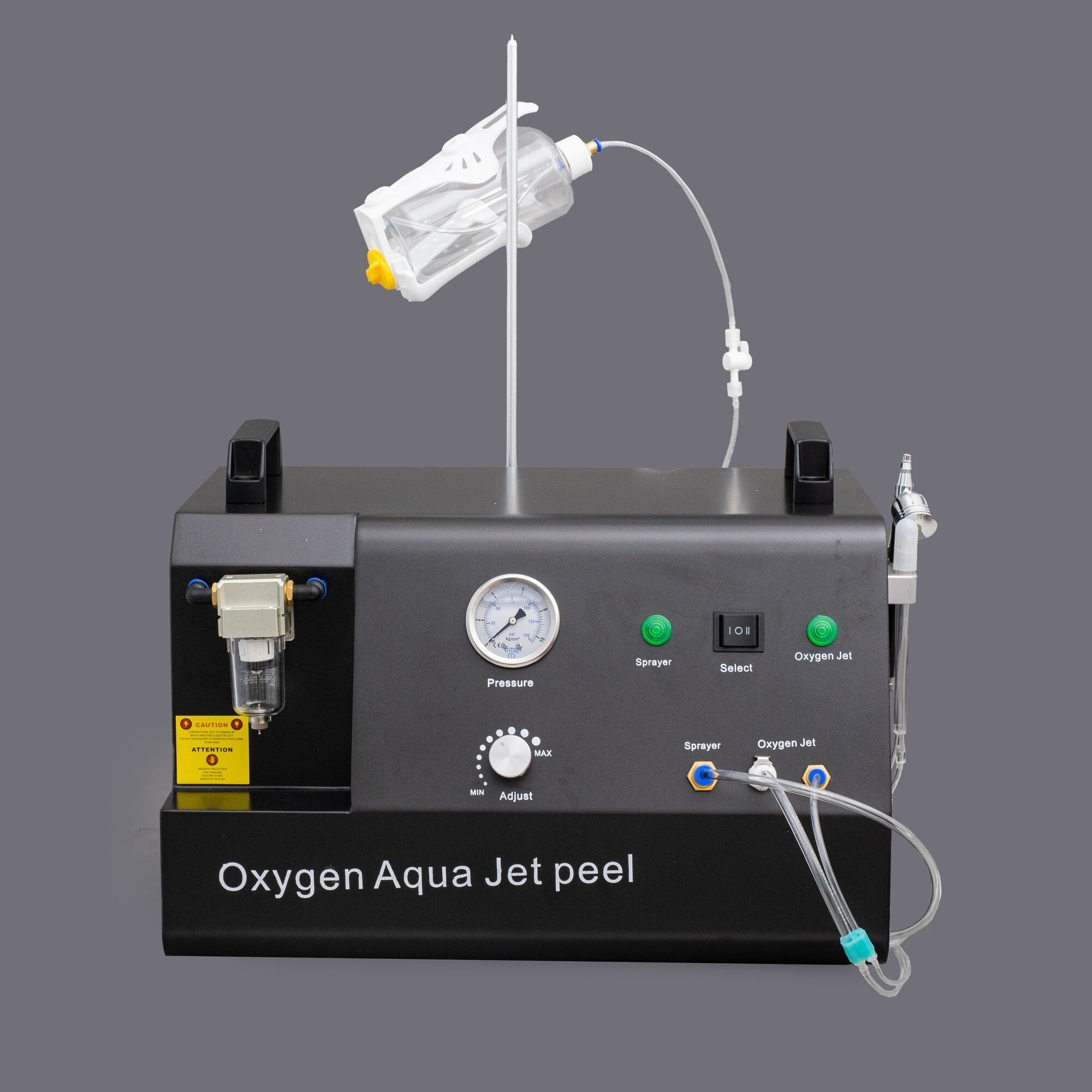 Видеообучение на аппарате WMD 15 Oxygen aqua jet peel для газожидкостного пилинга