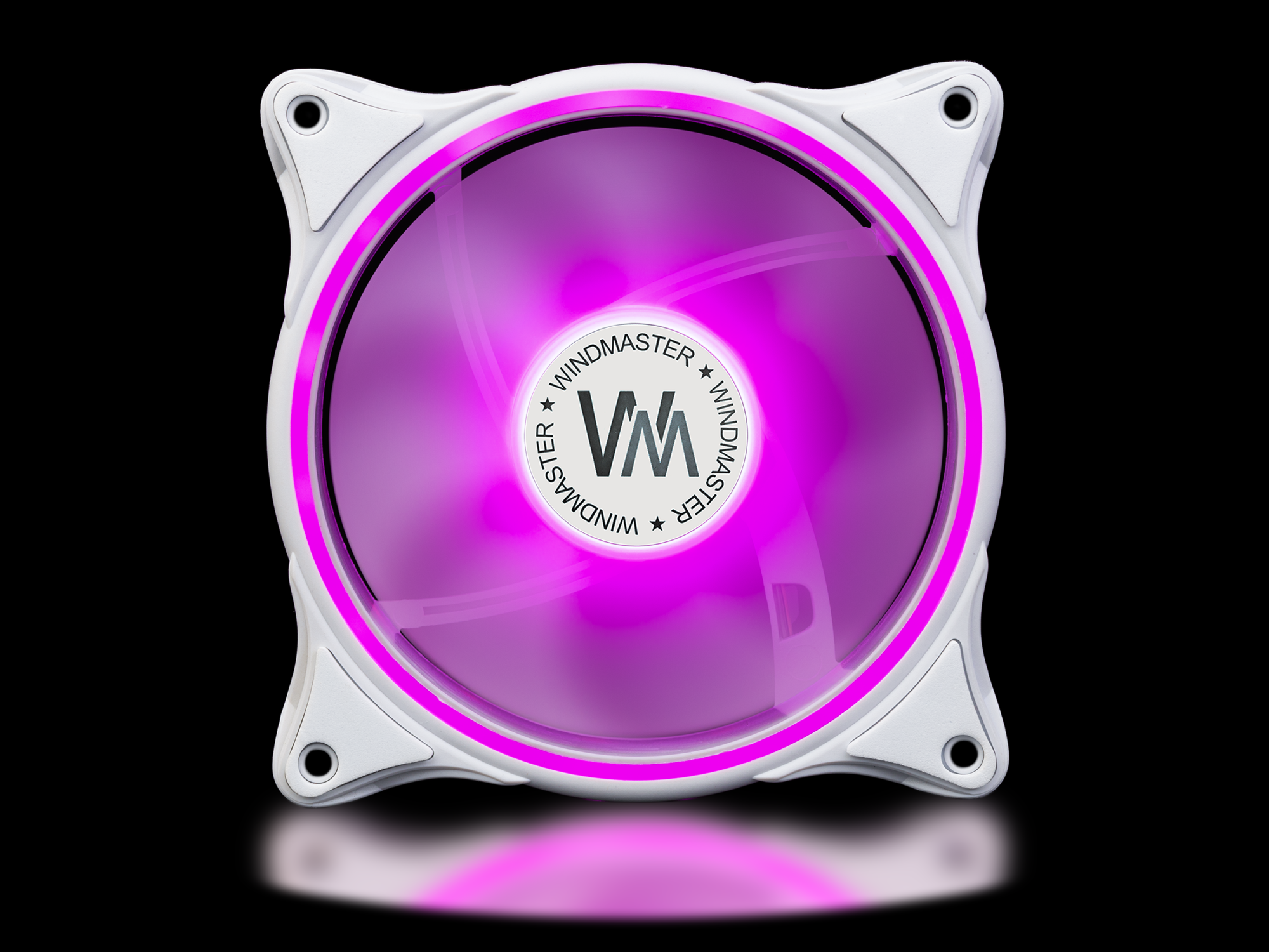 Вентилятор WINDMASTER Firefly-R Purple / 120*120*25 / 3pin+Molex [WM-FAN-FRFR-P] Вентиляторы охлаждения