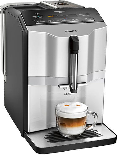 Кофемашина автоматическая Siemens EQ.300, серебристый (TI353201RW) EQ.300 серебристый (TI353201RW)