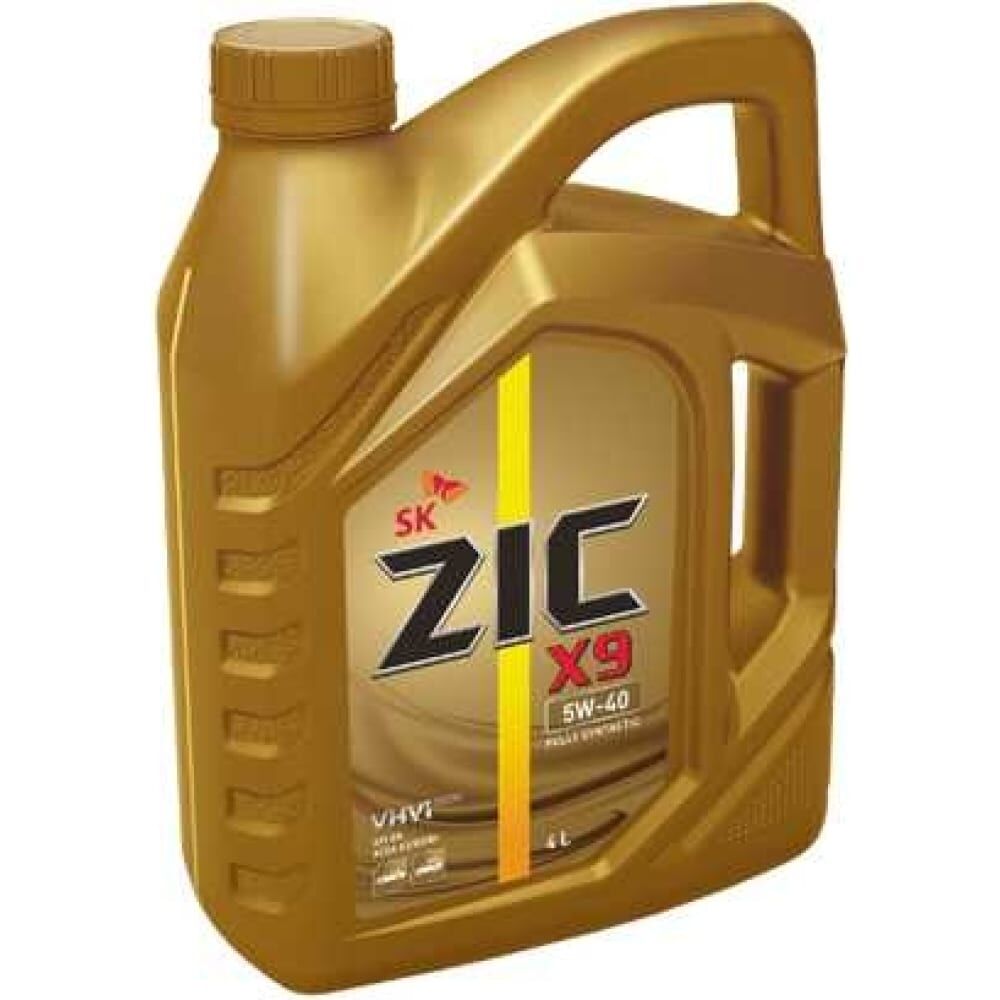 Синтетическое моторное масло zic X9 5w40
