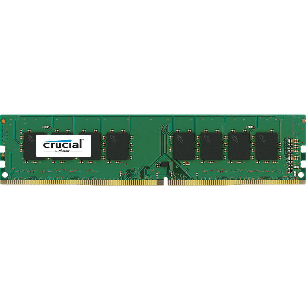 Модуль памяти Crucial 16GB DDR4 2400 MHz UDIMM non-ECC