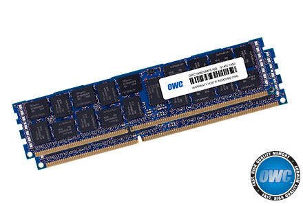 Комплект модулей памяти OWC 64GB для Apple Mac Pro 2013 2x 32GB 1333MHZ PC3-10600 DDR3 Reg ECC
