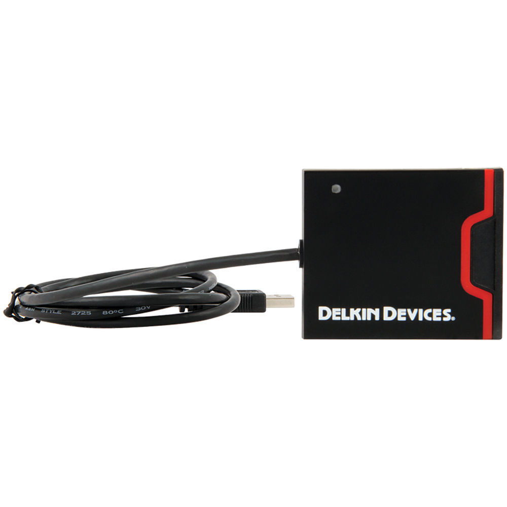 Картридер Delkin Devices CompactFlash и SDXC USB 3.0 Dual Slot