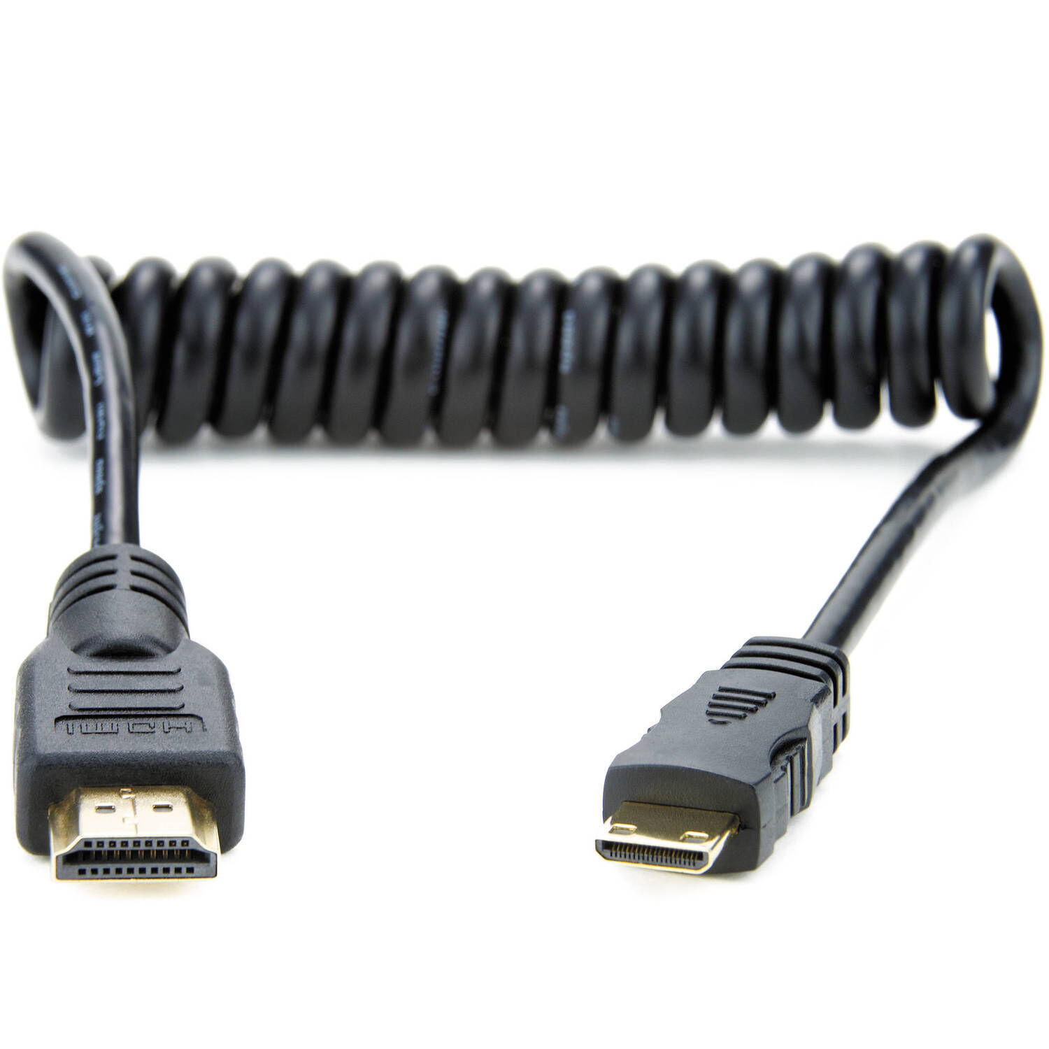 Кабель Atomos Full to Mini HDMI Coiled Cable (30, 45 см)
