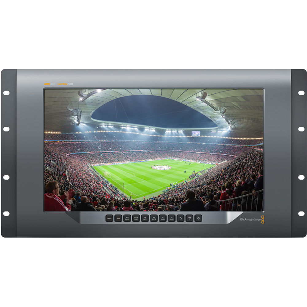 Устройство видеотрансляции Blackmagic Design SmartView 4K 2 15.6" DCI 4K Broadcast (6 RU)