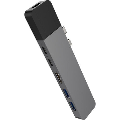 USB-хаб Hyper HyperDrive NET 6-in-2 Hub для USB-C MacBook серый