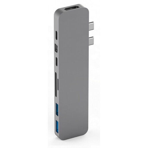 USB-хаб Hyper HyperDrive PRO 8-in-2 Hub для USB-C MacBook серый