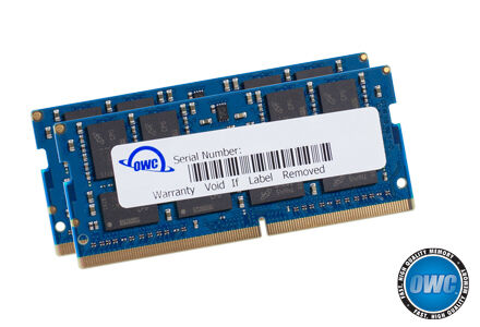 Комплект модулей памяти OWC 64Gb 2666MHZ DDR4 SO-DIMM PC4-21300 for mac (2x 32Gb)