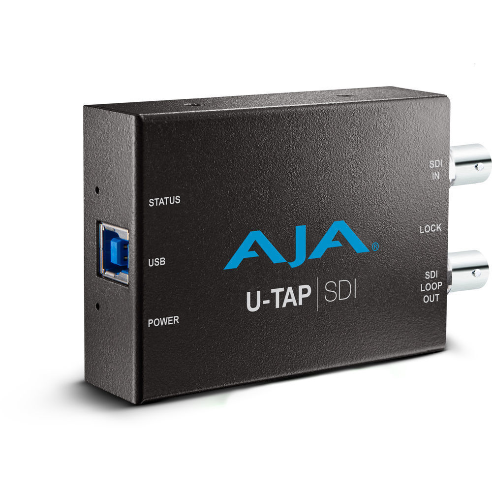Устройство видеозахвата AJA U-TAP USB 3.1 Gen 1 Powered SDI Capture Device