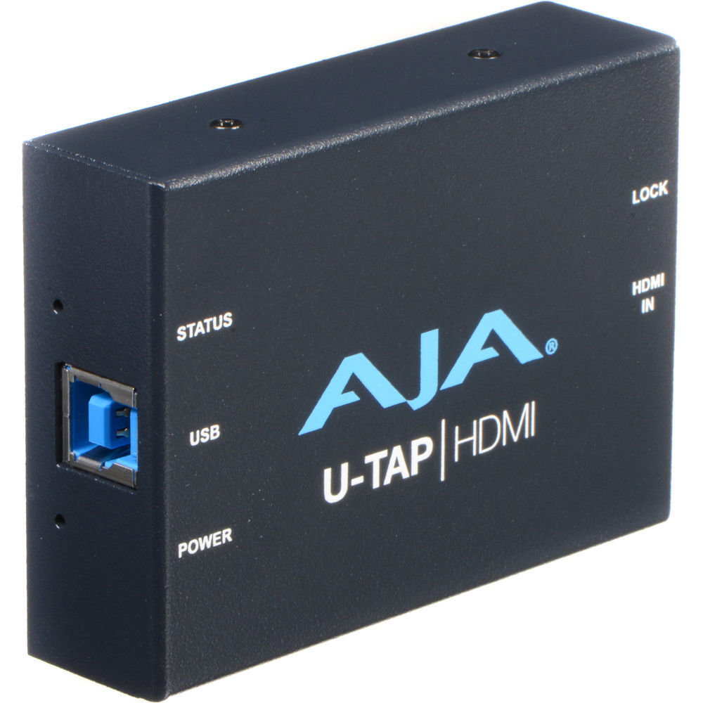 Устройство видеозахвата AJA U-TAP USB 3.1 Gen 1 Powered HDMI Capture Device