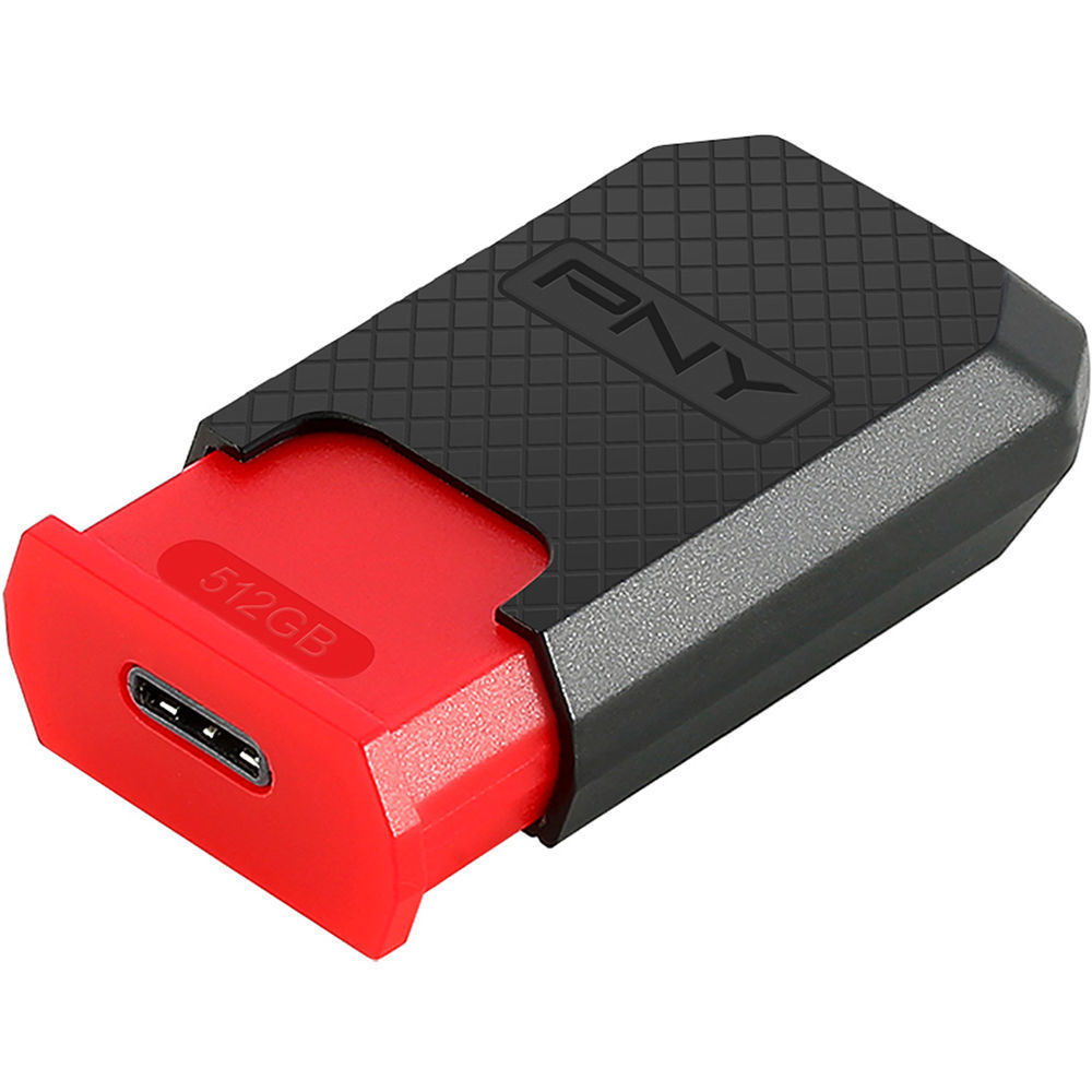Флешка USB PNY Technologies 256GB Elite USB-C 3.1 Gen 1 Flash Drive