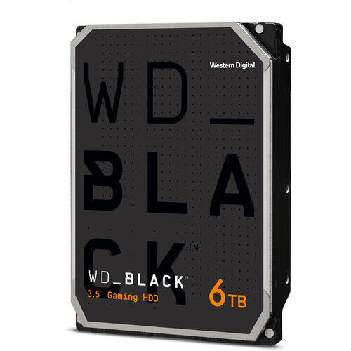 Диск Western Digital 6TB Black 7200 rpm SATA III 3.5" Internal HDD WD