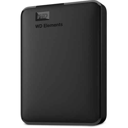 Внешний жесткий диск WD 5TB Elements Portable 2,5" 5400RPM USB 3.0 Black (C6B)