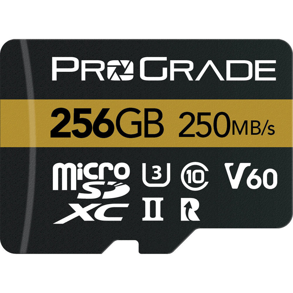 Карта памяти ProGrade Digital MicroSDXC 256GB 250MB/s UHS-II, V90, U3, Class 10