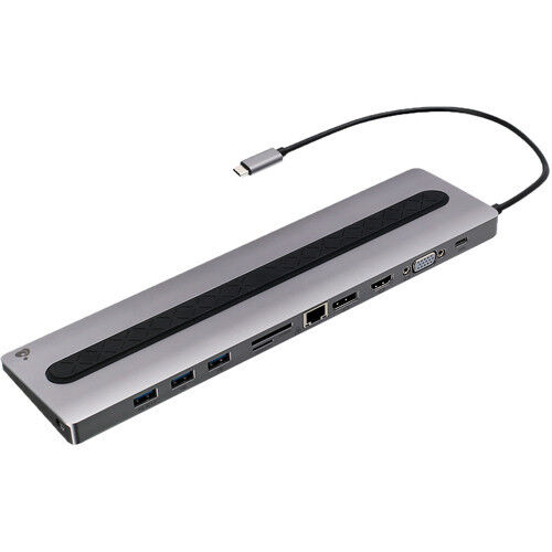 Расширитель портов IOGEAR Dock Pro 100 USB Type-C 4K Ultra-Slim Docking Station