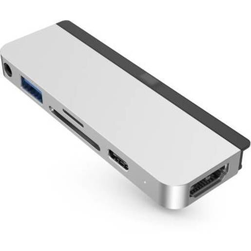 USB-хаб Hyper HyperDrive 6-in-1 для iPad Pro серебряный