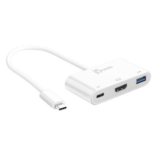 USB-хаб j5create USB Type-C to HDMI & USB 3.0 with Power Delivery Adapter