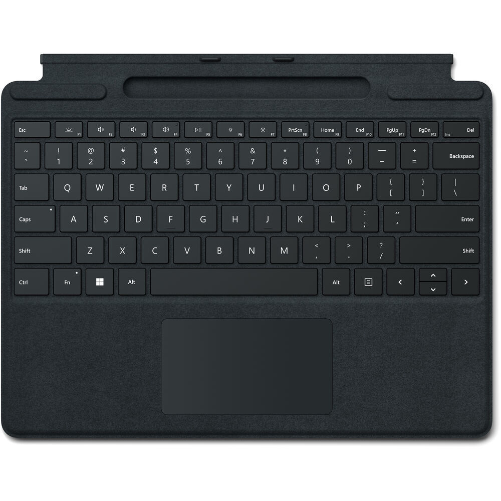 Клавиатура Microsoft Surface Pro Signature Keyboard Cover (Black), чехол-в-одном 9/X рус