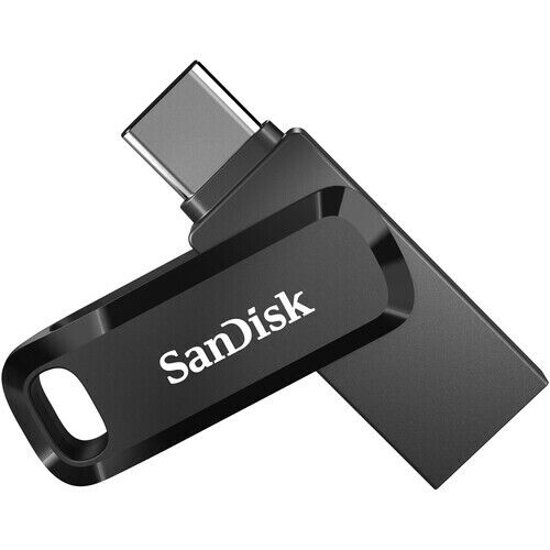 Флешка USB SanDisk 512GB Ultra Dual Drive Go 2-в-1 USB 3.2 USB-C / USB-A 150MB/s Black
