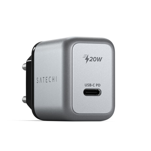 Зарядное устройство Satechi 20W USB-C PD Wall Charger серый космос