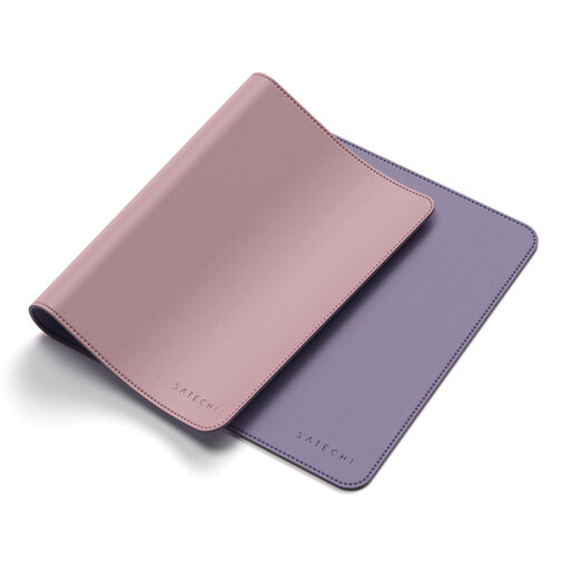 Коврик Satechi Dual Side ECO-Leather Deskmate Розовый/фиолетовый