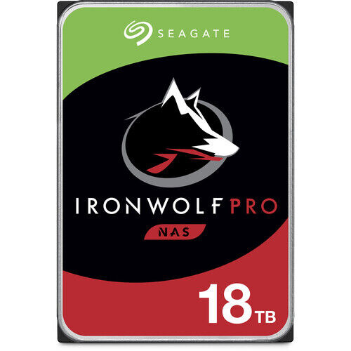 Жесткий диск HDD Seagate IronWolf Pro 18Tb HDD 3.5" SATA 6Gb/s 256Mb 7200rpm