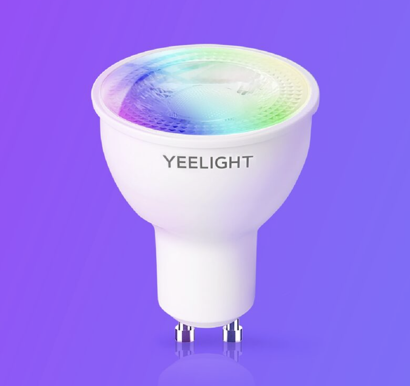 Умная лампочка Yeelight GU10 Smart bulb разноцветная