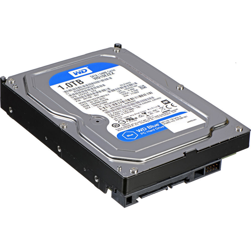 Жесткий диск WD Blue 1TB HDD 3,5" 7200RPM 64МB (SATA III)