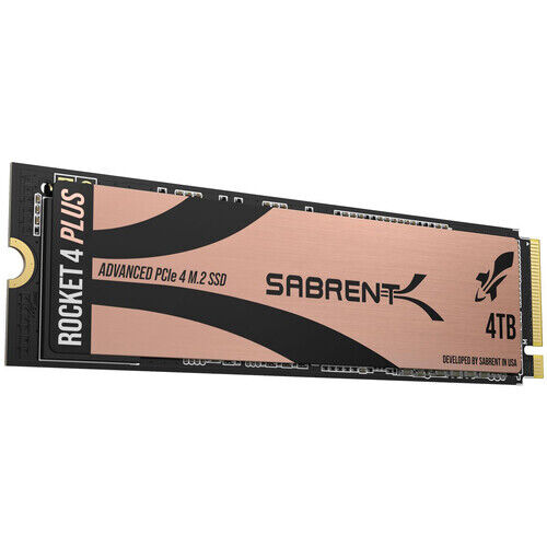 SSD диск Sabrent 4TB Rocket 4 PLUS NVMe PCIe 4.0 M.2 2280 Internal SSD
