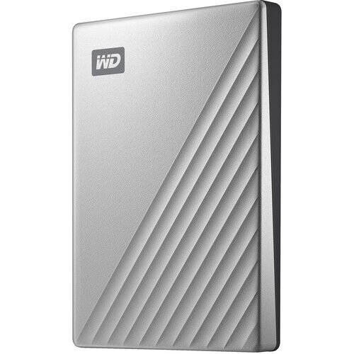 Внешний жесткий диск WD 2TB My Passport Ultra 2,5" USB-C для Mac Серебристый