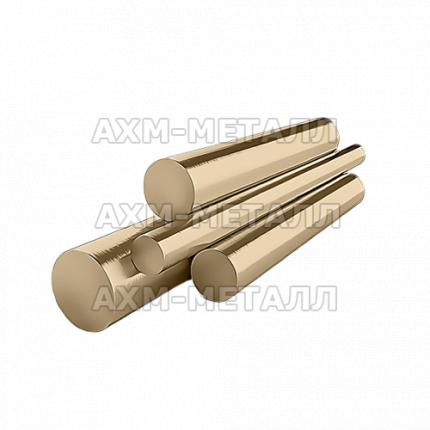 Круг бронзовый 80 мм БрАЖН10-4-4 ООО АХМ-Металл
