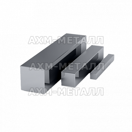 Титановый квадрат АТ-6 100х100 мм ООО АХМ-Металл