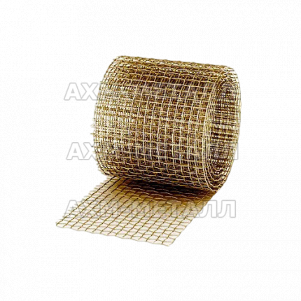 Сетка латунная галунного плетения Л68 0,28х0,28 мм ООО АХМ-Металл