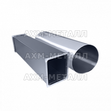 Воздуховод оцинкованный 60x0.8 мм овальный ГОСТ 14918-80 ООО АХМ-Металл