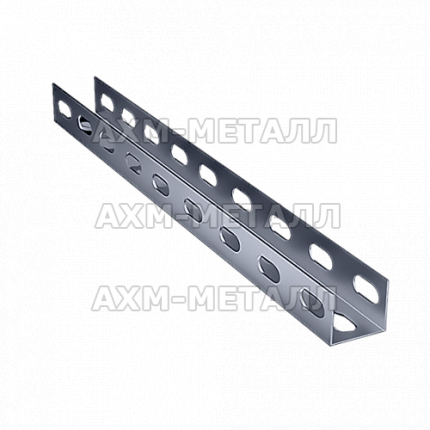Швеллер перфорированный С255 100х60 мм ООО АХМ-Металл