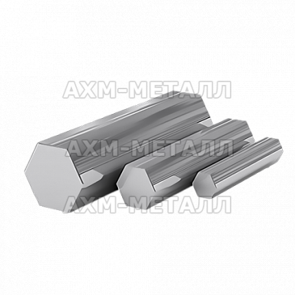 Шестигранник нержавеющий никель х/т 24 h11 (Калиброванный) AISI 304 (08Х18Н10) ООО АХМ-Металл