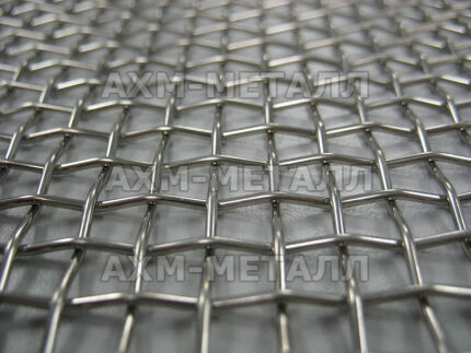 Сетка стальная тканая 12x0.8 оцинкованный ООО АХМ-Металл
