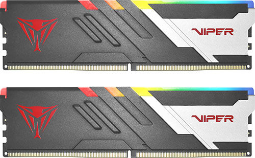 Оперативная память Patriot Memory DDR5 32GB (2x16GB) 6200MHz Viper Venom RGB (PVVR532G620C40K)