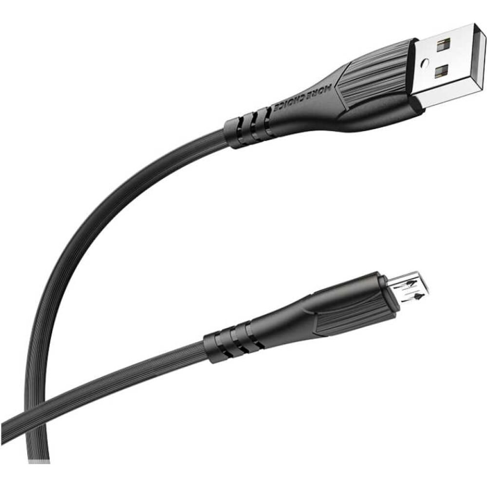 Дата кабель для micro USB More Choice K22m Black